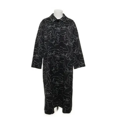 Frakke (Sort, Hvid) fra By Malene Birger Polyester, Viscose