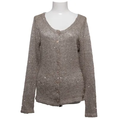 Cardigan (Beige) from Didi Acrylic, Metallic fiber, Polyester