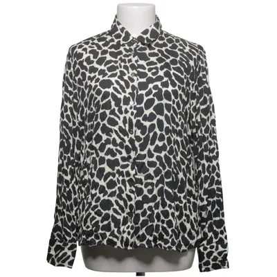 Blouse (Zwart, Beige) van Purdey Viscose