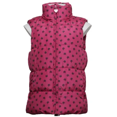 Gilet d'extérieur (Rose, Noir) de Dopo Dopo Girls Polyester