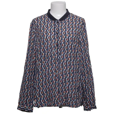 Blouse (Blauw, Meerkleurig) van Walbusch Elastaan, Polyester, Viscose