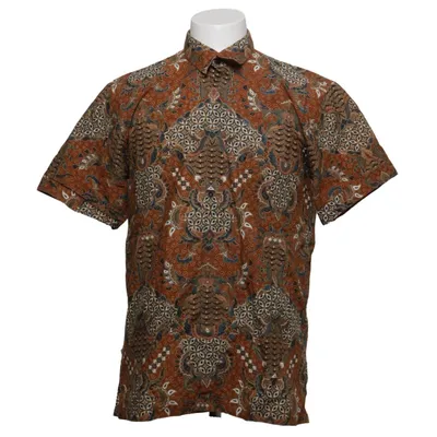 Korte mouwen shirt (Bruin, Meerkleurig) van Singapore Collection