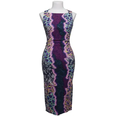 Kjole (Blå, Flerfarvet) fra Peter Pilotto Acetat, Elastan, Polyester, Viscose