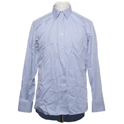 Shirt (Blauw, Wit) van Tailor Store Katoen