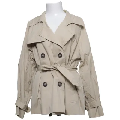 Trenchcoat (Beige) fra Page One Bomuld, Polyamid, Polyester