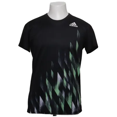 T-shirt (Schwarz, Grün, Mehrfarbig) von Adidas Recyceltes Polyester