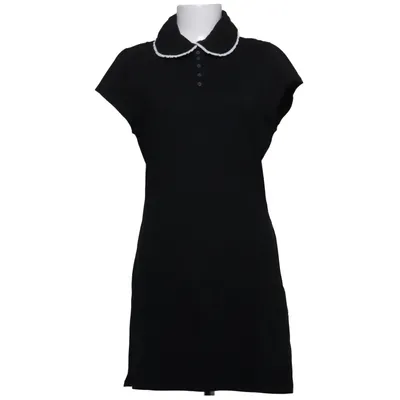 Pikéklänning (Svart, Vit) från Monokel Bomull