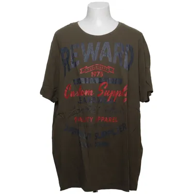 T-shirt (Groen, Meerkleurig) van Reward Katoen