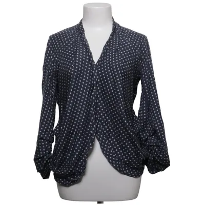 Cardigan (Blauw, Beige) van Rützou Zijde, Viscose