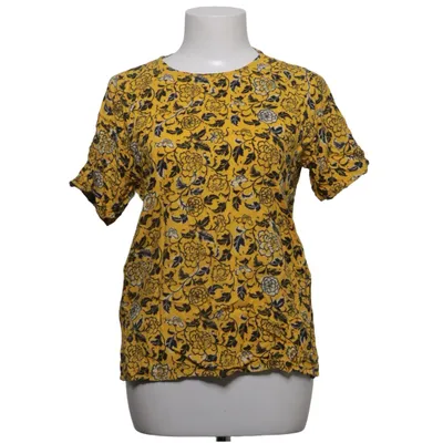 T-shirt (Geel, Zwart, Meerkleurig) van Noisy May Viscose