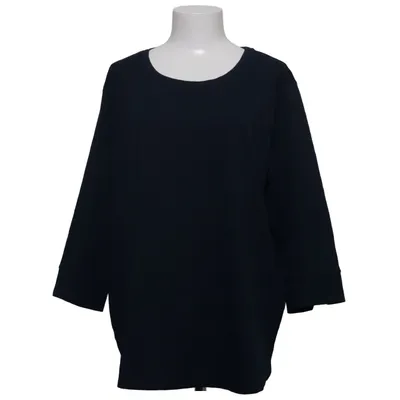 Långärmad t-shirt (Blå) från Fransa Elastan, Polyester