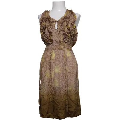 Klänning (Brun, Gul) från Rützou Silke