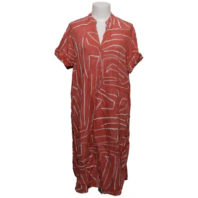 Dress (Red, White) from Nile Viscose