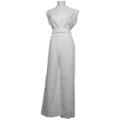 Jumpsuit (Wit) Katoen, Polyester