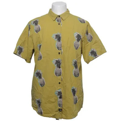 Chemise à manches courtes (Vert) de Globe Coton, Élasthane