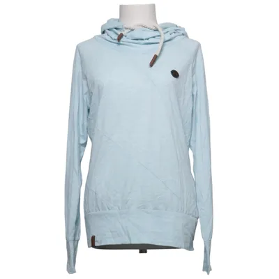 Sweat à capuche (Bleu) de Naketano Coton, Polyester