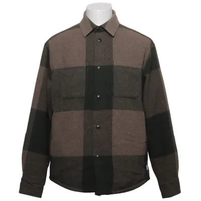 Overshirt (Groen, Beige) van Les Deux Polyester, Wol