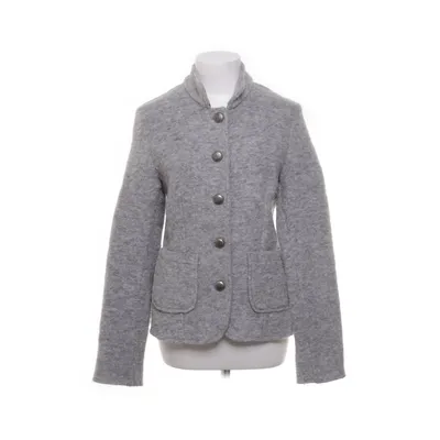 Cardigan (Gray) from Emily van den Bergh Polyester, Wool