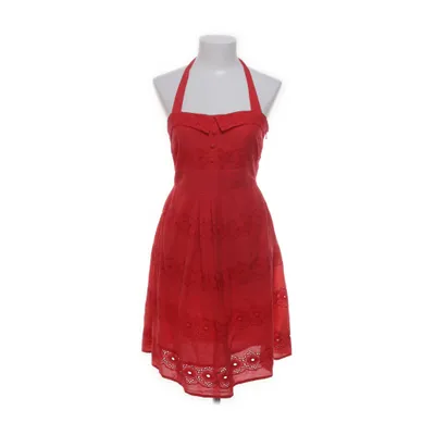 Halternek jurk (Rood) van VILA Clothes Katoen