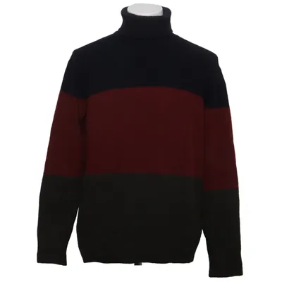 Turtleneck (Blue, Red, Green) from Berg & Berg Cashmere, Elastane, Merino wool, Polyamide