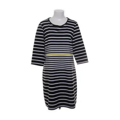 Klänning (Svart, Vit) från Luhta Elastan, Polyester, Viskos