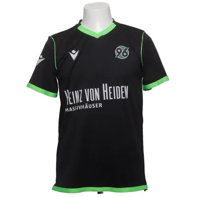 Football jersey (Black, Green) from Macron