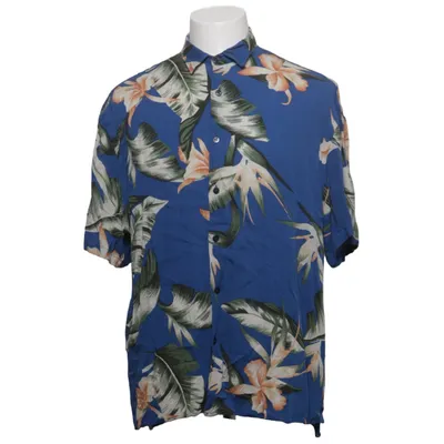 Short sleeve shirt (Blue, Multicolored) from Zara Man