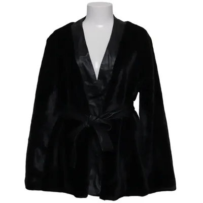 Coat (Black) from Daisy Grace Cotton, Elastane, Polyester, Polyurethane