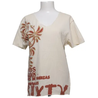 T-shirt (Beige, Rouge) de Miss Sixty Coton