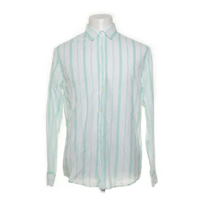 Chemise (Blanc, Vert) de Zara Coton