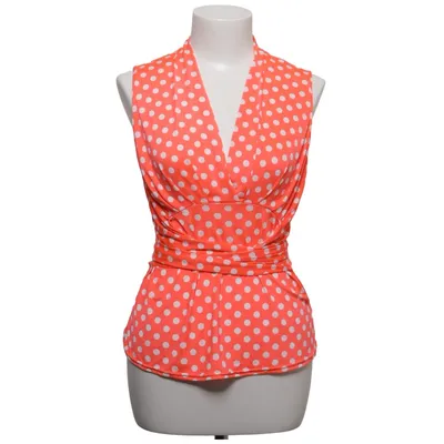 Haut (Rouge, Blanc) de Onjenu Élasthane, Polyester