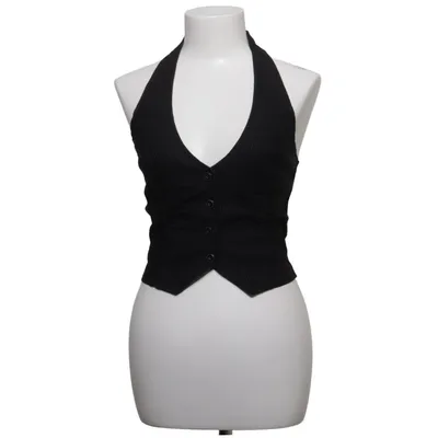 Halter neck top (Black) from Papaya Cotton, Elastane, Polyamide, Polyester
