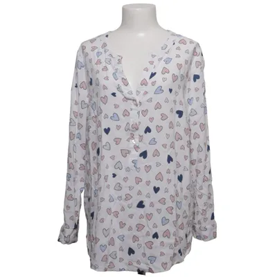 Bluse (Hvid, Flerfarvet) fra Strandfein Viscose