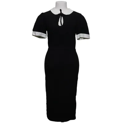 Klänning (Svart, Vit) från Collectif Vintage Bomull, Viskos