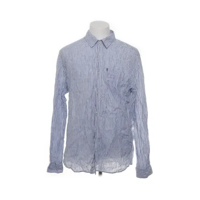 Overhemd (Blauw, Wit) van Lexington Linnen