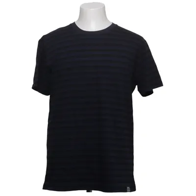 T-shirt (Bleu, Noir) de Mads Nørgaard Coton