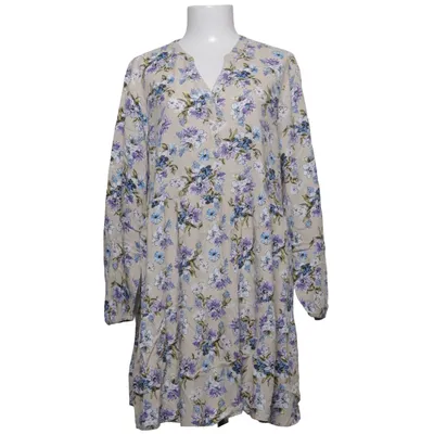 Klänning (Beige, Blå, Lila, Flerfärgad) från Pola Viskos