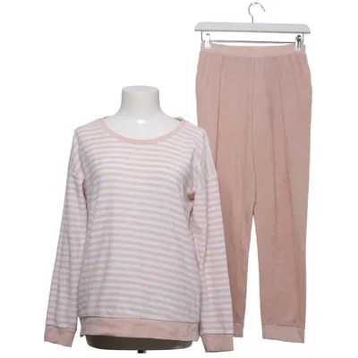 Pyjamasz (Beige, Hvid) fra Vivance Dreams Bomuld