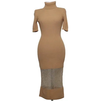 Turtleneck kjole (Brun) fra Elisabetta Franchi