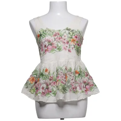 Peplum top (Beige, Multicolored) from Twinset