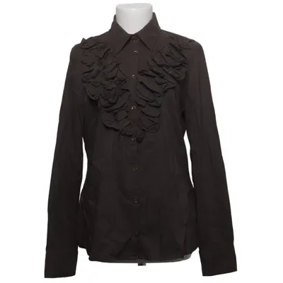 Blouse (Gris) de Oltre Coton, Élasthane, Polyamide