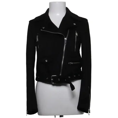 Bikerjakke (Sort) fra Zara Basic Outerwear Elastan, Polyester