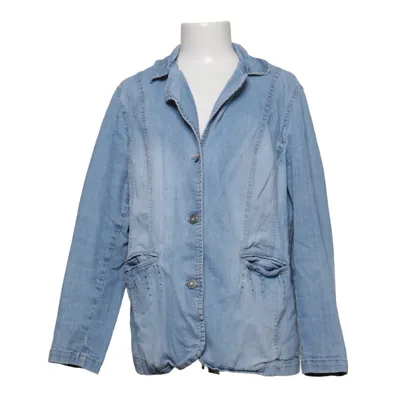 Veste en jean (Bleu) de Kombi Mode Coton, Élasthane, Polyester