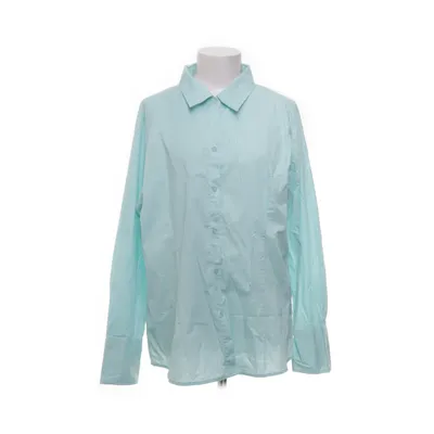 Shirt (Turquoise) from Usha Cotton, Elastane