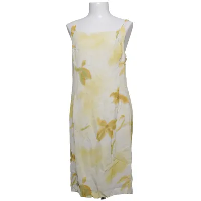 Dress (Yellow, White, Multicolored) from PTA Acetate, Viscose
