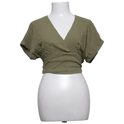 Crop top (Green) from Cider Linen, Viscose