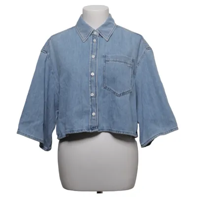 Denim blouse (Blauw) van COS Katoen, Lyocell