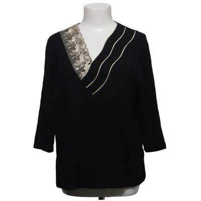 Top (Sort, Guld) fra Atelier GS Elastan, Polyamid, Viscose