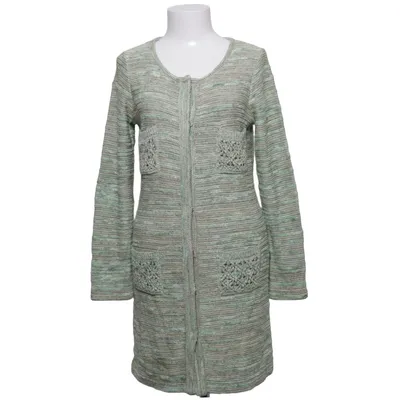 Cardigan (Green, Beige, Multicolored) from Sem Per Lei Acrylic, Cotton, Polyamide, Viscose