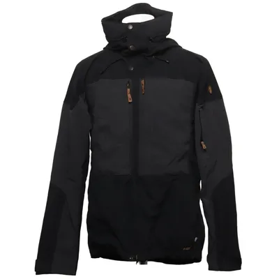 Outdoor jacket (Black, Gray) from Fjällräven Cotton, Polyester